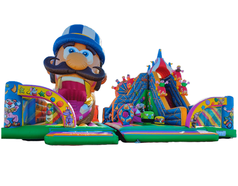 14013 MULTI TRAGON TOBOGAN ESQUINA + BALANCIN POLICIA