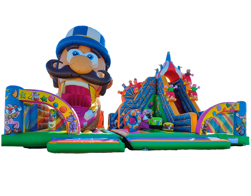 14013 MULTI TRAGON TOBOGAN ESQUINA + BALANCIN POLICIA