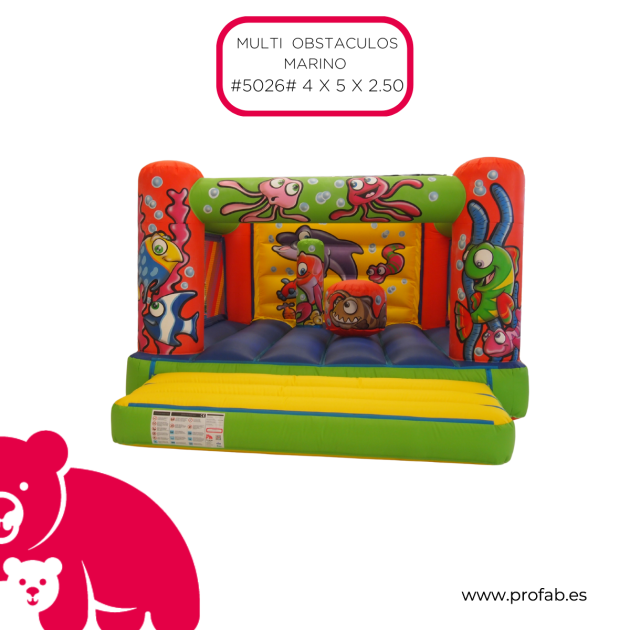 Nº89 MULTIOBSTÁCULOS MARINO 5026 4x5x2,50