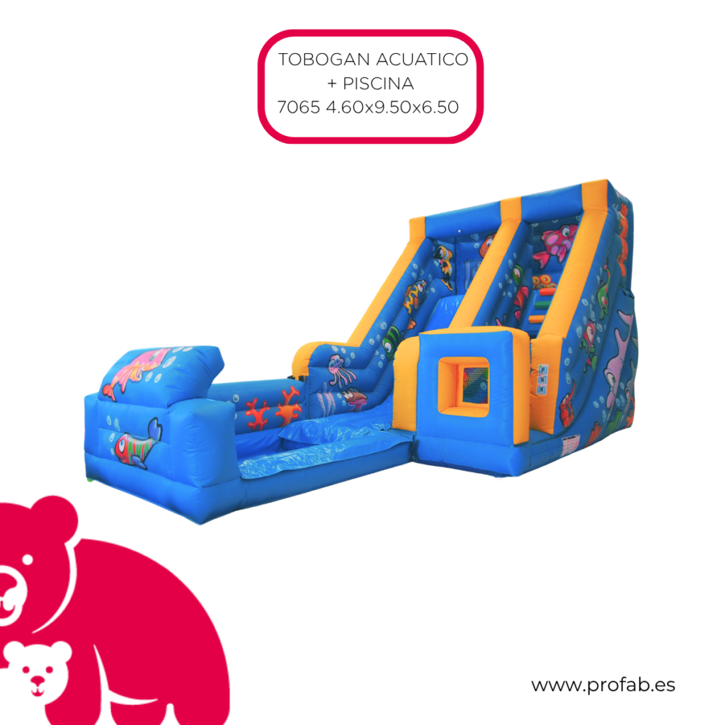 7065 TOBOGAN ACUATICO + PISCINA