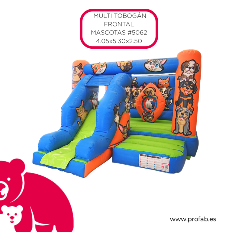 5062 MULTI TOBOGAN FRONTAL MASCOTAS